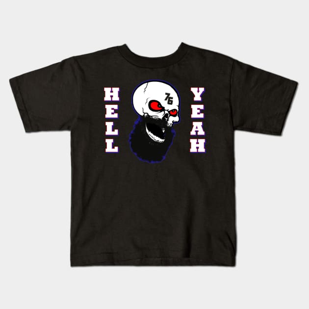 Hell Yeah Kids T-Shirt by OptionaliTEES